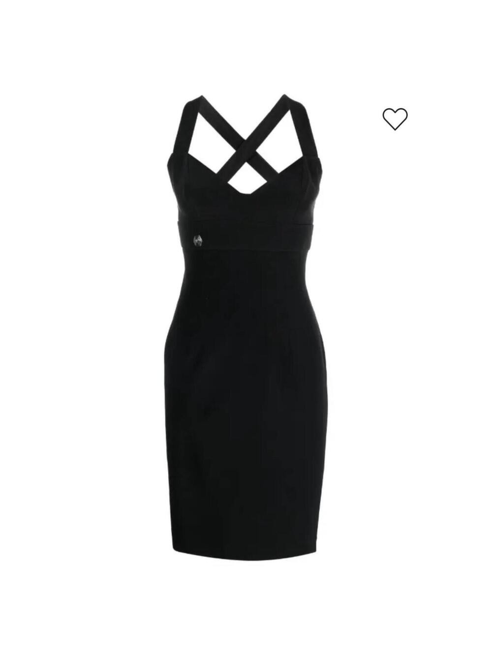 NWT Philipp Plein Black Mini Dress- New with Tags! Size Small